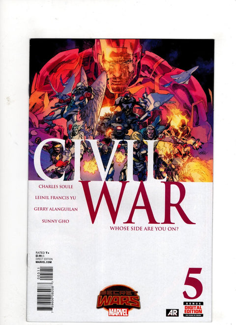 Civil War, Vol. 2 #5 (Cvr A) (2015) Leinil Francis Yu  A Leinil Francis Yu  Buy & Sell Comics Online Comic Shop Toronto Canada