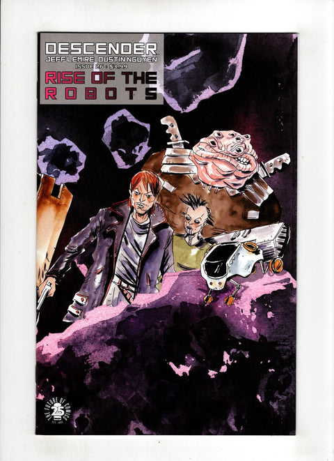 Descender #26 (Cvr B) (2017) Variant Jeff Lemire & Dustin Nguyen Interlocking B Variant Jeff Lemire & Dustin Nguyen Interlocking  Buy & Sell Comics Online Comic Shop Toronto Canada