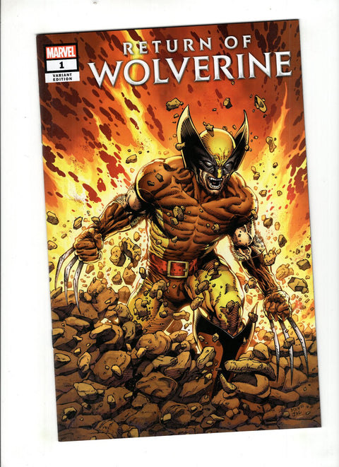 Return of Wolverine #1 (Cvr G) (2018) Steve McNiven Brown & Tan Costume  G Steve McNiven Brown & Tan Costume  Buy & Sell Comics Online Comic Shop Toronto Canada