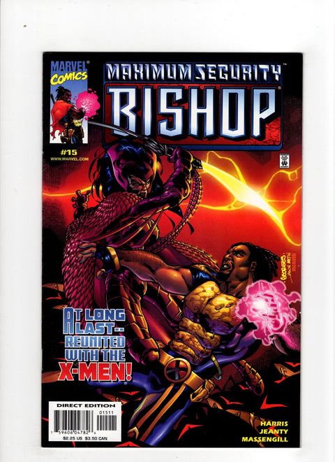 Bishop: The Last X-Man #15 (2000)      Buy & Sell Comics Online Comic Shop Toronto Canada