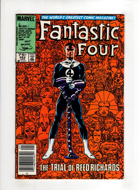 Fantastic Four, Vol. 1 #262 (1983) Canadian Price Variant  Canadian Price Variant  Buy & Sell Comics Online Comic Shop Toronto Canada