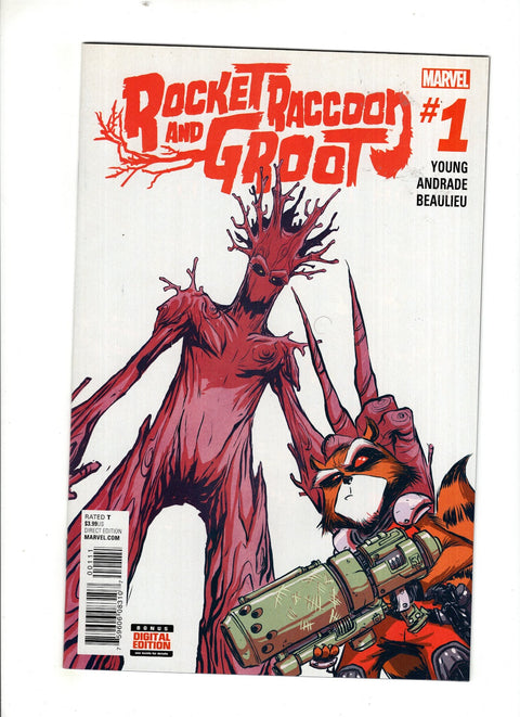 Rocket Raccoon and Groot, Vol. 1 #1 (Cvr A) (2016) Skottie Young  A Skottie Young  Buy & Sell Comics Online Comic Shop Toronto Canada