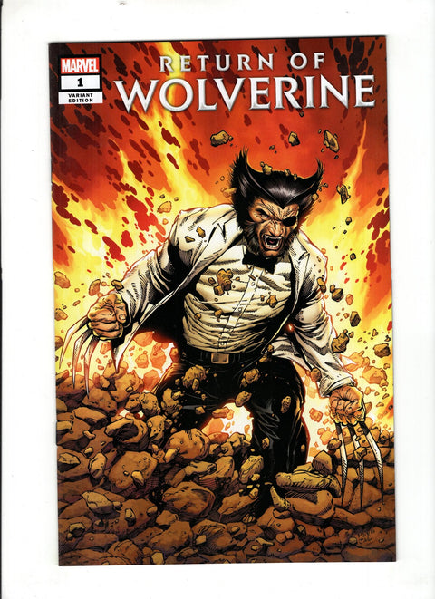 Return of Wolverine #1 (Cvr E) (2018) Steve McNiven Patch Costume  E Steve McNiven Patch Costume  Buy & Sell Comics Online Comic Shop Toronto Canada