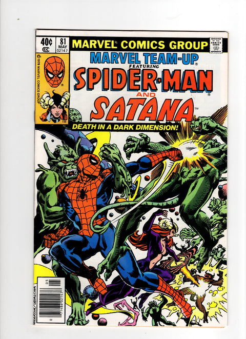 Marvel Team-Up, Vol. 1 #81 (Cvr B) (1979) Newsstand Edition  B Newsstand Edition  Buy & Sell Comics Online Comic Shop Toronto Canada