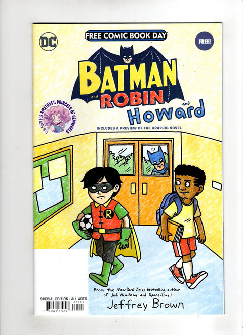 Free Comic Book Day (Batman And Robin...and Howard / Amethyst: Princess Of Gemworld Special Edition Flipbook) #1 (2021) Free Comic Book Day 2021 Edition  Free Comic Book Day 2021 Edition  Buy & Sell Comics Online Comic Shop Toronto Canada