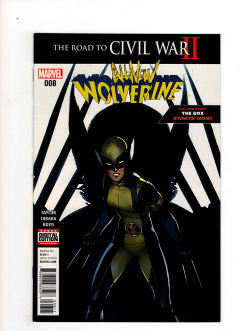 All-New Wolverine #8 (2016)      Buy & Sell Comics Online Comic Shop Toronto Canada