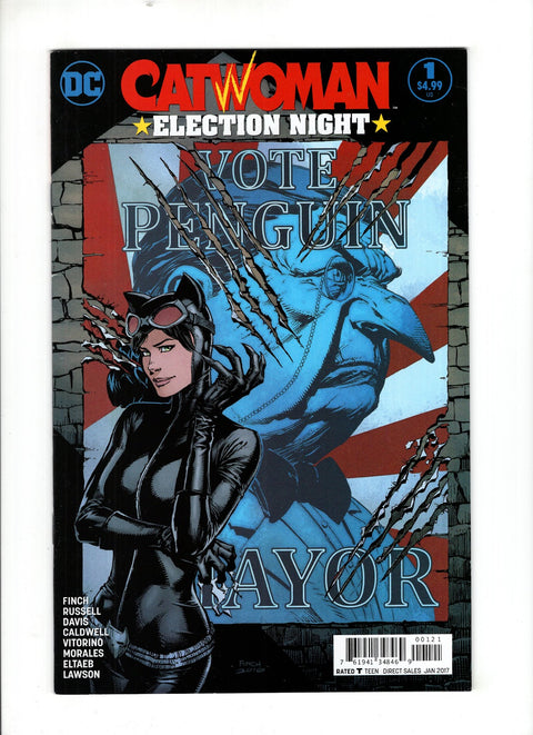 Catwoman: Election Night #1 (Cvr B) (2016) Variant David Finch  B Variant David Finch  Buy & Sell Comics Online Comic Shop Toronto Canada