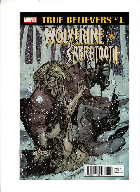 True Believers: Wolverine Vs Sabretooth #1 (2018)      Buy & Sell Comics Online Comic Shop Toronto Canada