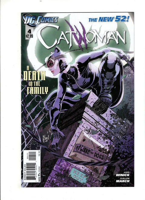 Catwoman, Vol. 4 #4 (2011) Guillem March   Guillem March  Buy & Sell Comics Online Comic Shop Toronto Canada