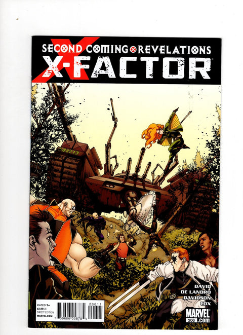 X-Factor, Vol. 3 #206 (2010) David Yardin   David Yardin  Buy & Sell Comics Online Comic Shop Toronto Canada