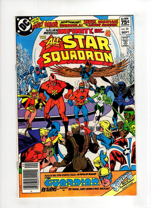 All-Star Squadron #25 (1983) Canadian Price Variant  Canadian Price Variant  Buy & Sell Comics Online Comic Shop Toronto Canada