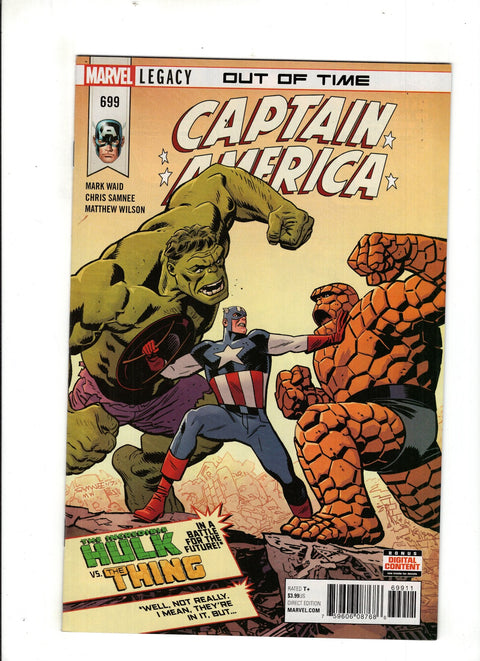 Captain America, Vol. 1 #699 (Cvr A) (2018) Chris Samnee  A Chris Samnee  Buy & Sell Comics Online Comic Shop Toronto Canada