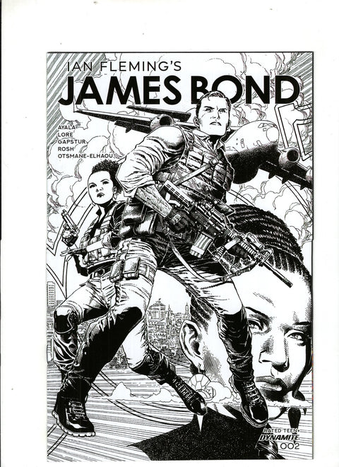 James Bond, Vol. 3 #2 (Cvr B) (2020) 10 Copy Cheung B&w Incentive  B 10 Copy Cheung B&w Incentive  Buy & Sell Comics Online Comic Shop Toronto Canada