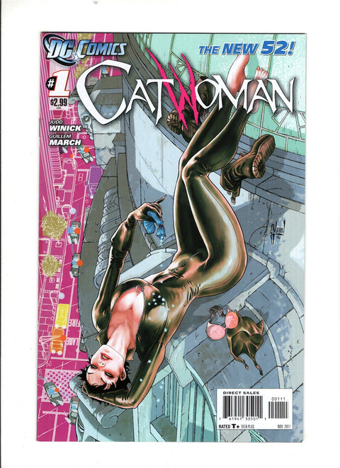 Catwoman, Vol. 4 #1 (Cvr A) (2011) Guillem March  A Guillem March  Buy & Sell Comics Online Comic Shop Toronto Canada