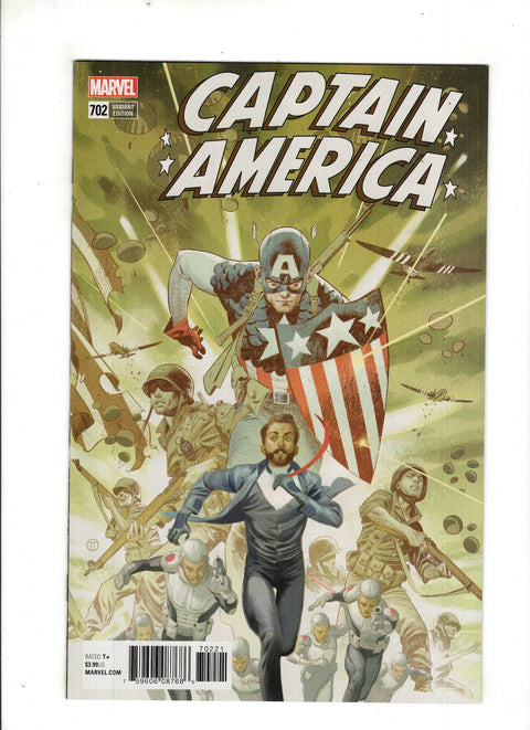 Captain America, Vol. 1 #702 (Cvr B) (2018) Variant Julian Totino Tedesco Connecting  B Variant Julian Totino Tedesco Connecting  Buy & Sell Comics Online Comic Shop Toronto Canada