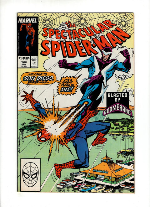 The Spectacular Spider-Man, Vol. 1 #144 (1988)      Buy & Sell Comics Online Comic Shop Toronto Canada