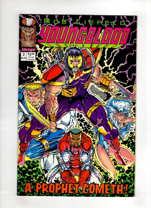 Youngblood, Vol. 1 #2 (Cvr B) (1992) Purple Title Edition (Flipcover) B Purple Title Edition (Flipcover)  Buy & Sell Comics Online Comic Shop Toronto Canada