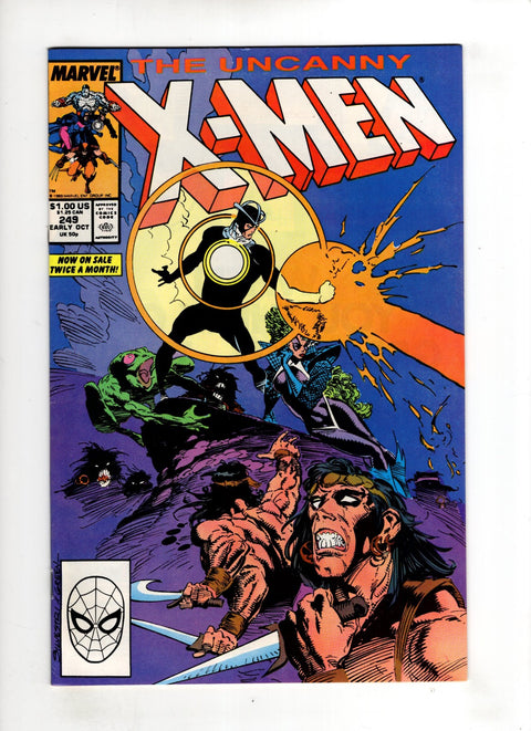 Uncanny X-Men, Vol. 1 #249 (1989)     Buy & Sell Comics Online Comic Shop Toronto Canada
