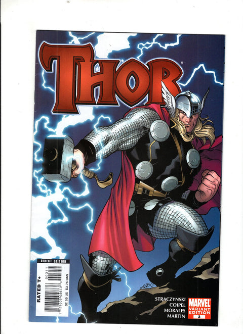 Thor, Vol. 3 #3 (Cvr B) (2007) Ed McGuiness Variant  B Ed McGuiness Variant  Buy & Sell Comics Online Comic Shop Toronto Canada