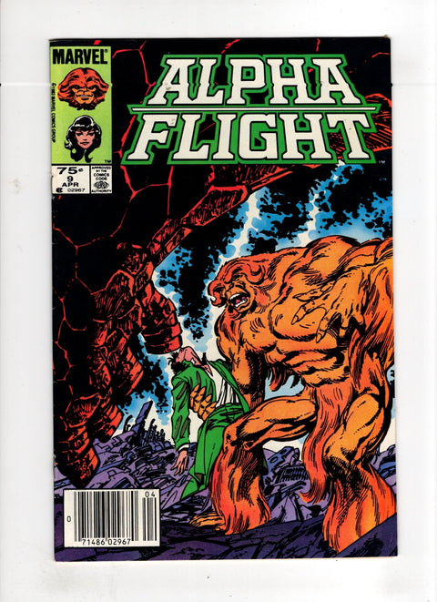 Alpha Flight, Vol. 1 #9 (1984) Canadian Price Variant   Canadian Price Variant  Buy & Sell Comics Online Comic Shop Toronto Canada
