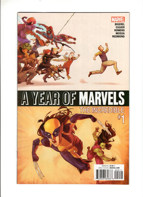 A Year Of Marvels: The Incredible #1 (2016)      Buy & Sell Comics Online Comic Shop Toronto Canada