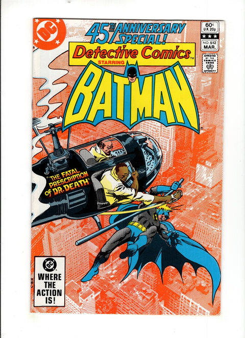 Detective Comics, Vol. 1 #512 (1982)      Buy & Sell Comics Online Comic Shop Toronto Canada