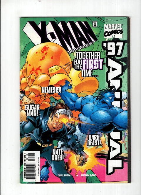 X-Man Annual #1997 (1997)      Buy & Sell Comics Online Comic Shop Toronto Canada