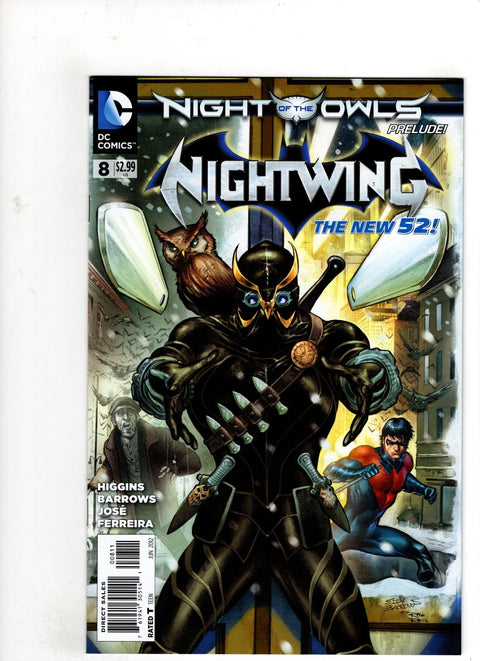 Nightwing, Vol. 3 #8 (Cvr A) (2012) Eddy Barrows  A Eddy Barrows  Buy & Sell Comics Online Comic Shop Toronto Canada