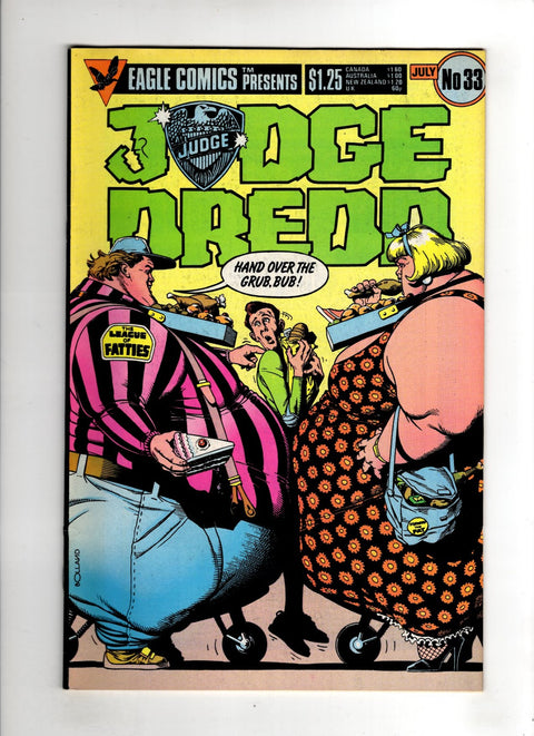 Judge Dredd, Vol. 1 #33 (1986)     Buy & Sell Comics Online Comic Shop Toronto Canada