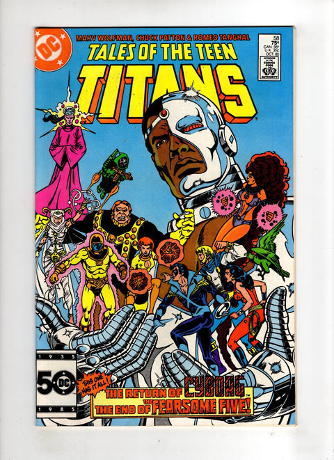 Tales of the Teen Titans #58 (1985)     Buy & Sell Comics Online Comic Shop Toronto Canada
