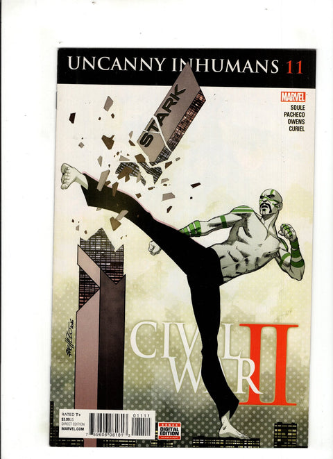 The Uncanny Inhumans #11 (Cvr A) (2016) Carlos Pacheco  A Carlos Pacheco  Buy & Sell Comics Online Comic Shop Toronto Canada