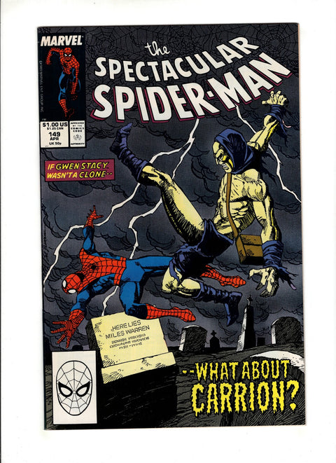 The Spectacular Spider-Man, Vol. 1 #149 (1988)      Buy & Sell Comics Online Comic Shop Toronto Canada