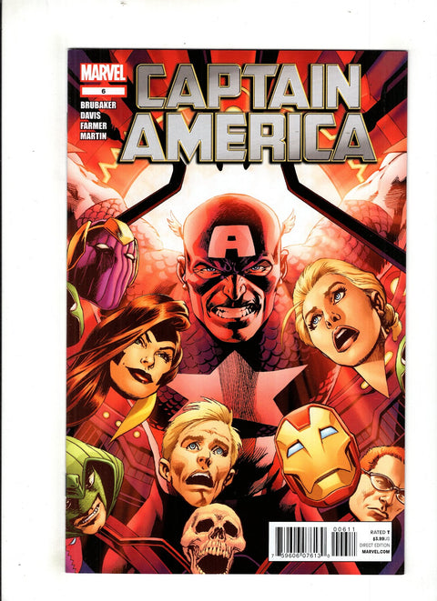 Captain America, Vol. 6 #6 (2011)      Buy & Sell Comics Online Comic Shop Toronto Canada