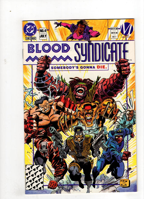 Blood Syndicate #4 (1993)      Buy & Sell Comics Online Comic Shop Toronto Canada