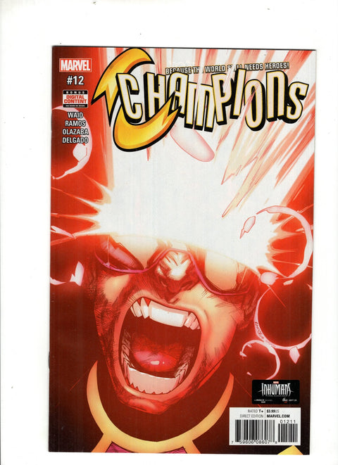 Champions, Vol. 2 (Marvel) #12 (Cvr A) (2017) Humberto Ramos  A Humberto Ramos  Buy & Sell Comics Online Comic Shop Toronto Canada