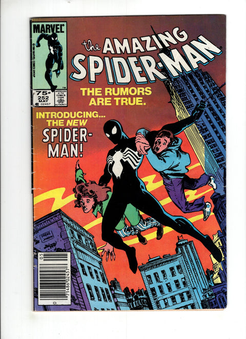 The Amazing Spider-Man, Vol. 1 #252 (1984) 1st Black Suit CPV   1st Black Suit CPV  Buy & Sell Comics Online Comic Shop Toronto Canada