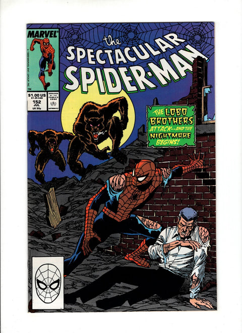 The Spectacular Spider-Man, Vol. 1 #152 (1989)      Buy & Sell Comics Online Comic Shop Toronto Canada