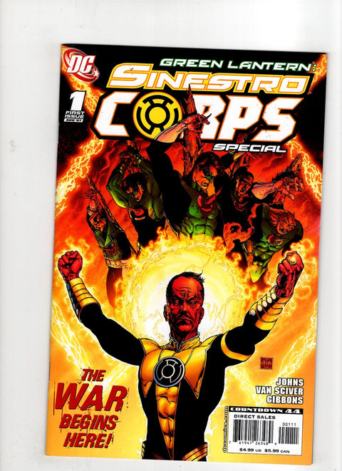 Green Lantern Sinestro Corps Special #1 (Cvr A) (2007) Ethan Van Sciver  A Ethan Van Sciver  Buy & Sell Comics Online Comic Shop Toronto Canada