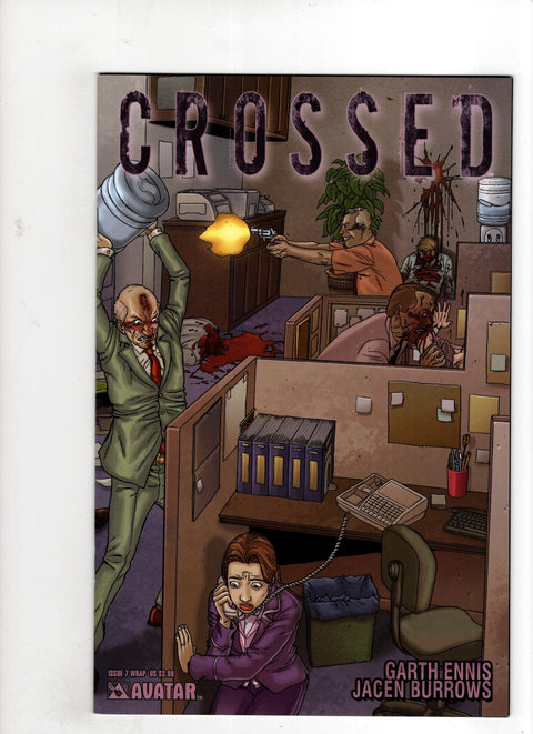 Crossed #7 (Cvr B) (2009) Jacen Burrows Wraparound  B Jacen Burrows Wraparound  Buy & Sell Comics Online Comic Shop Toronto Canada