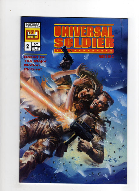 Universal Soldier #2 (Cvr A) (1992) Painted  A Painted  Buy & Sell Comics Online Comic Shop Toronto Canada