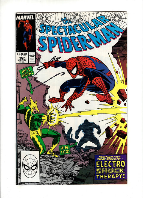 The Spectacular Spider-Man, Vol. 1 #157 (1989)      Buy & Sell Comics Online Comic Shop Toronto Canada