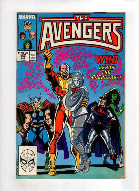 The Avengers, Vol. 1 #294 (1988)     Buy & Sell Comics Online Comic Shop Toronto Canada