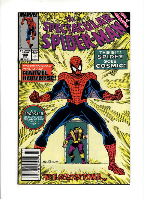 The Spectacular Spider-Man, Vol. 1 #158 (1989) 1st Cosmic Spider-Man   1st Cosmic Spider-Man  Buy & Sell Comics Online Comic Shop Toronto Canada