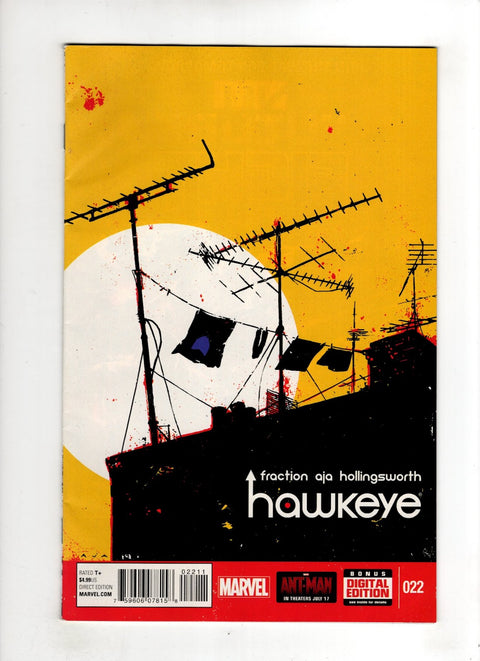 Hawkeye, Vol. 4 #22 (2015) David Aja  David Aja  Buy & Sell Comics Online Comic Shop Toronto Canada