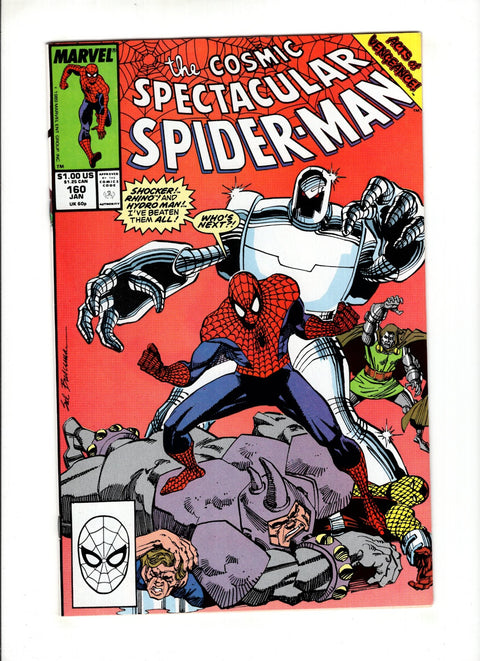 The Spectacular Spider-Man, Vol. 1 #160 (1989)      Buy & Sell Comics Online Comic Shop Toronto Canada