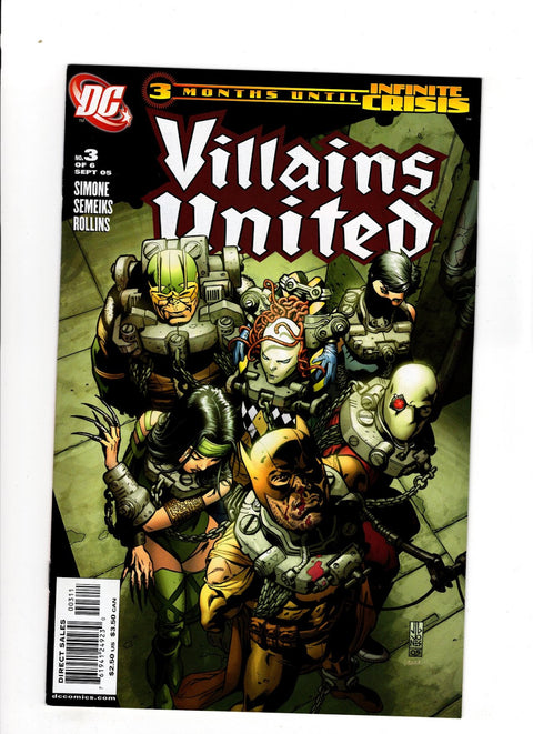 Villains United #3 (2005)      Buy & Sell Comics Online Comic Shop Toronto Canada