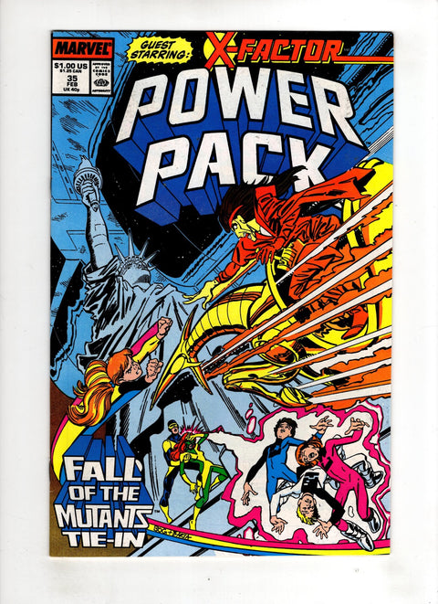 Power Pack, Vol. 1 #35 (1987)     Buy & Sell Comics Online Comic Shop Toronto Canada