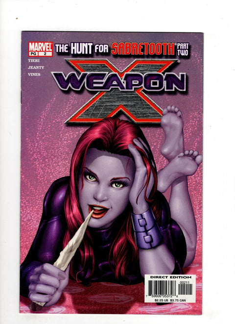 Weapon X, Vol. 2 #2 (2002)      Buy & Sell Comics Online Comic Shop Toronto Canada