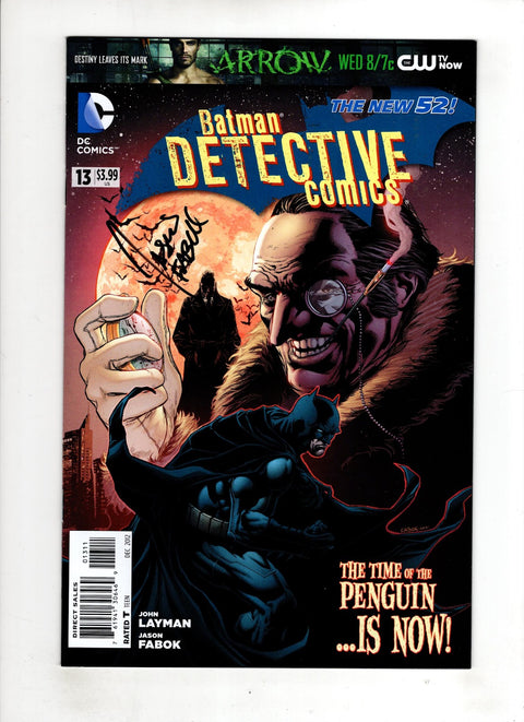 Detective Comics, Vol. 2 #13 (Cvr A) (2012) Signed A Signed  Buy & Sell Comics Online Comic Shop Toronto Canada