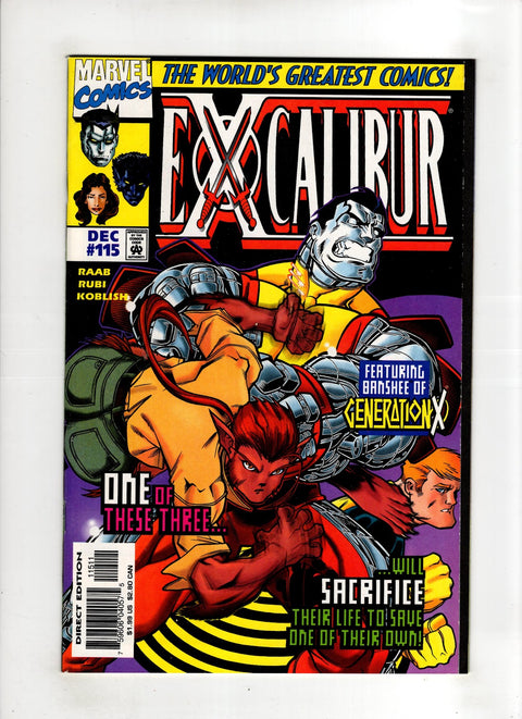 Excalibur, Vol. 1 #115 (Cvr A) (1997)  A   Buy & Sell Comics Online Comic Shop Toronto Canada